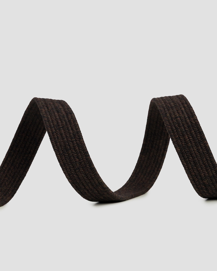 Ceinture tressée pour hommes Alberto Gürtel - Cotton Braided