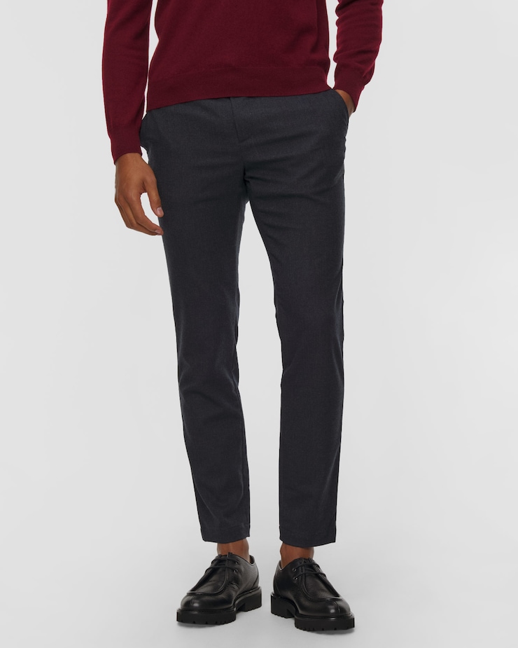 Pantaloni pentru bărbați Alberto Jump Flannel Herringbone
