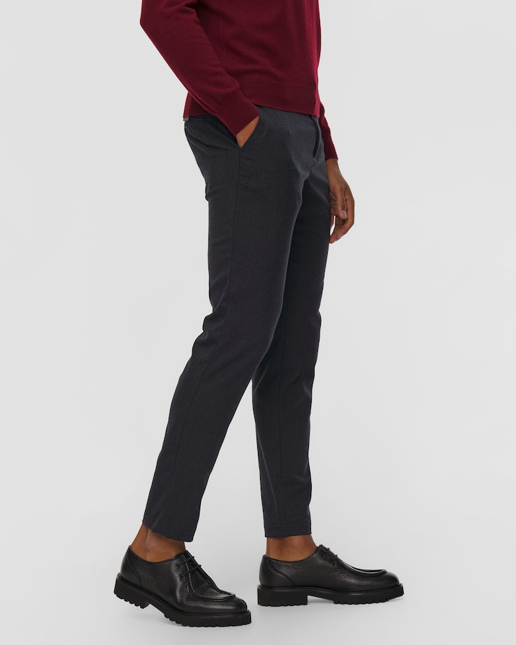 Pantaloni pentru bărbați Alberto Jump Flannel Herringbone
