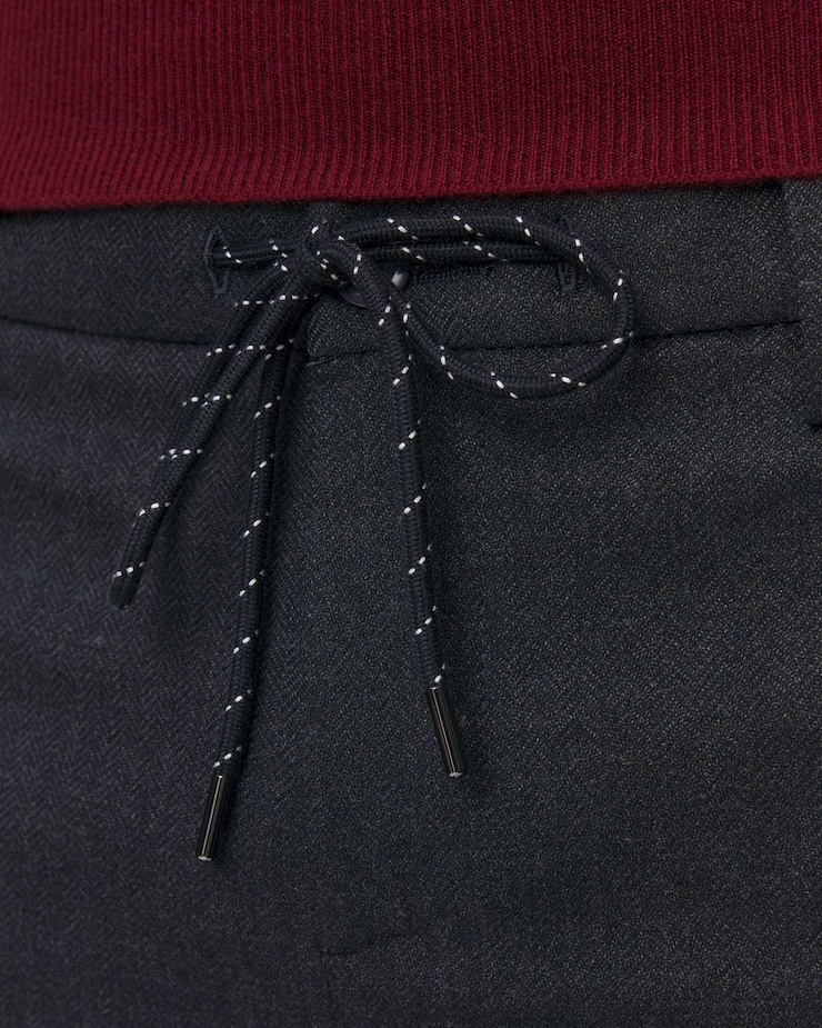 Pantaloni pentru bărbați Alberto Jump Flannel Herringbone