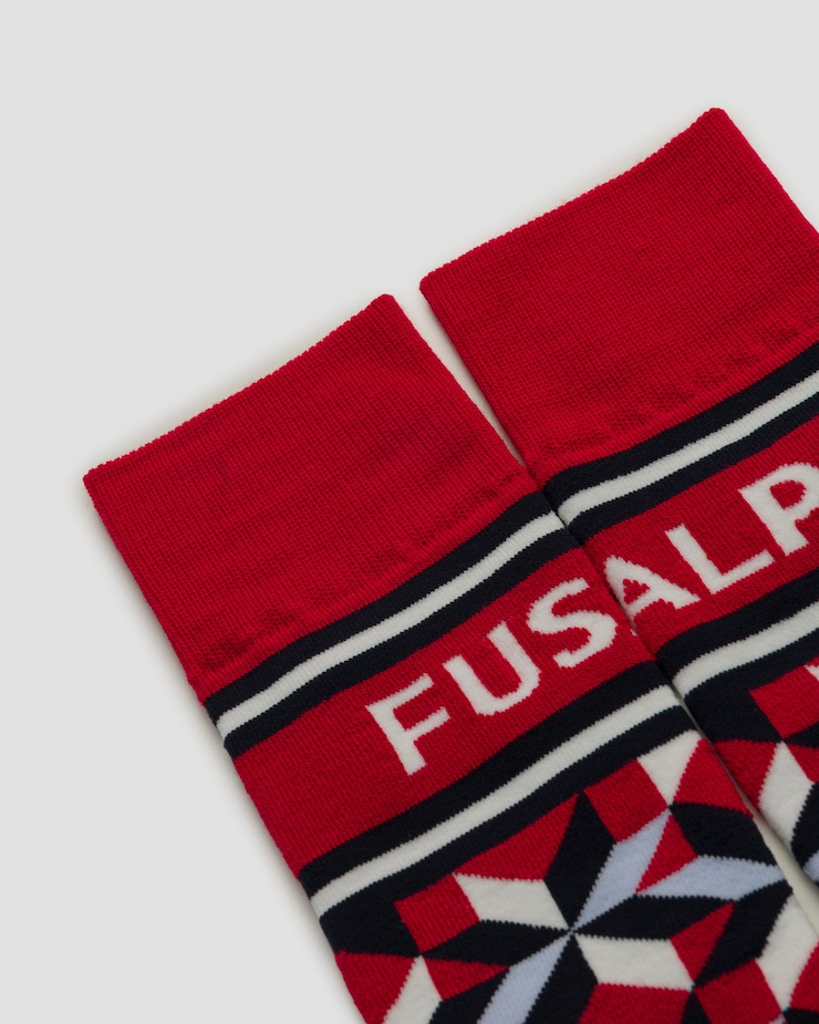 Skarpety narciarskie unisex Fusalp Monogram Socks