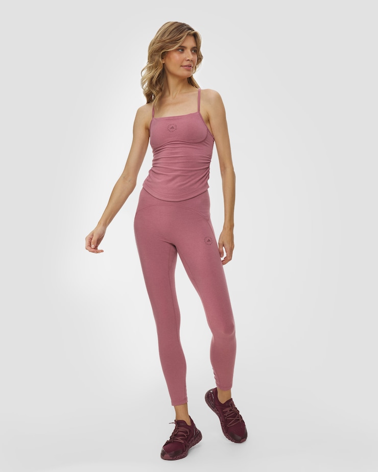 Dámský sportovní top Adidas by Stella McCartney v růžové barvě