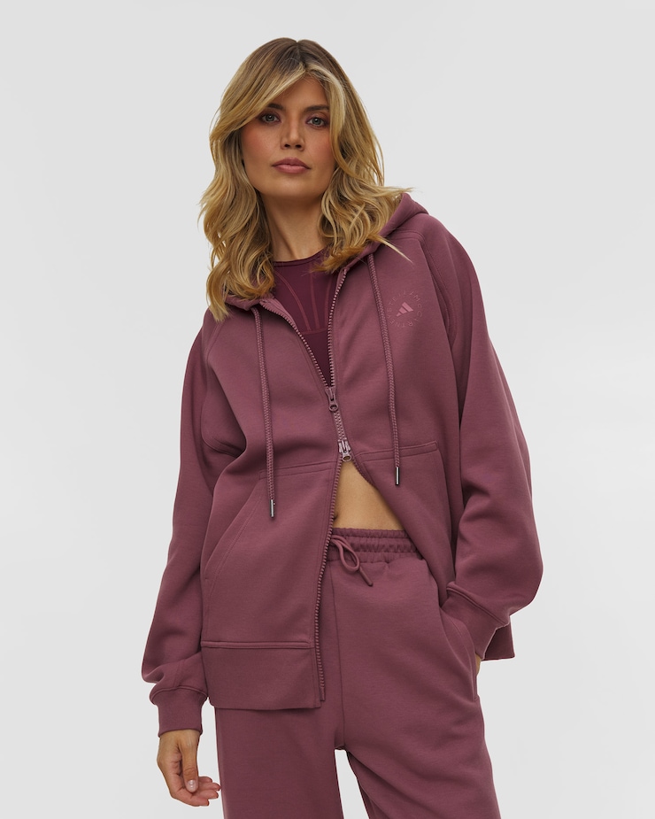 Felpa da donna Adidas Stella McCartney Fz Hoodie