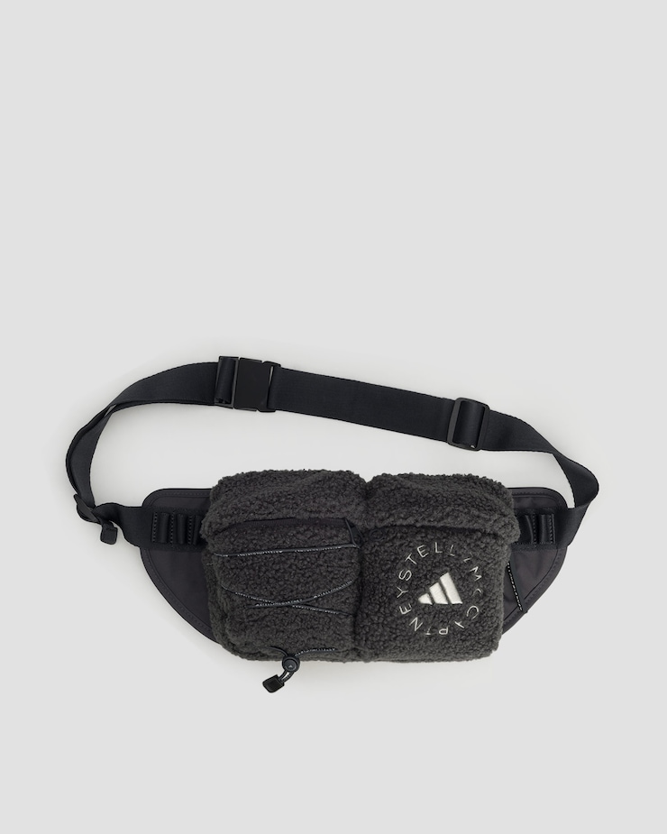 Sac banane noir Adidas by Stella McCartney Bumbag