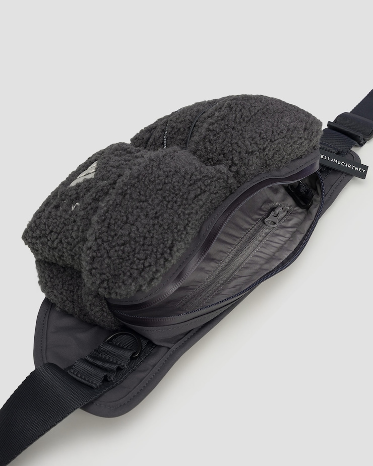 Sac banane noir Adidas by Stella McCartney Bumbag