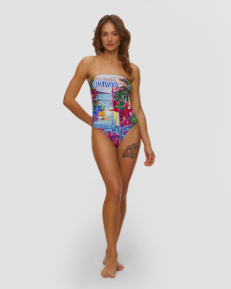 Maillot de bain une pièce pour femmes Seafolly Bandeau One Piece