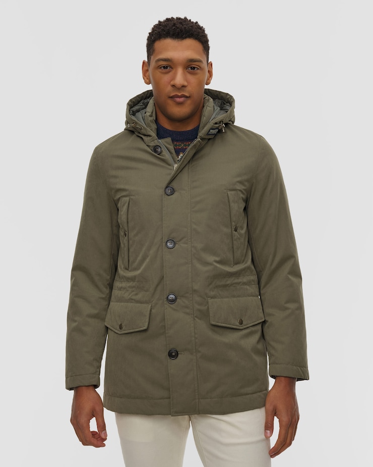 Pánská péřová bunda Woolrich Mountain Cloth