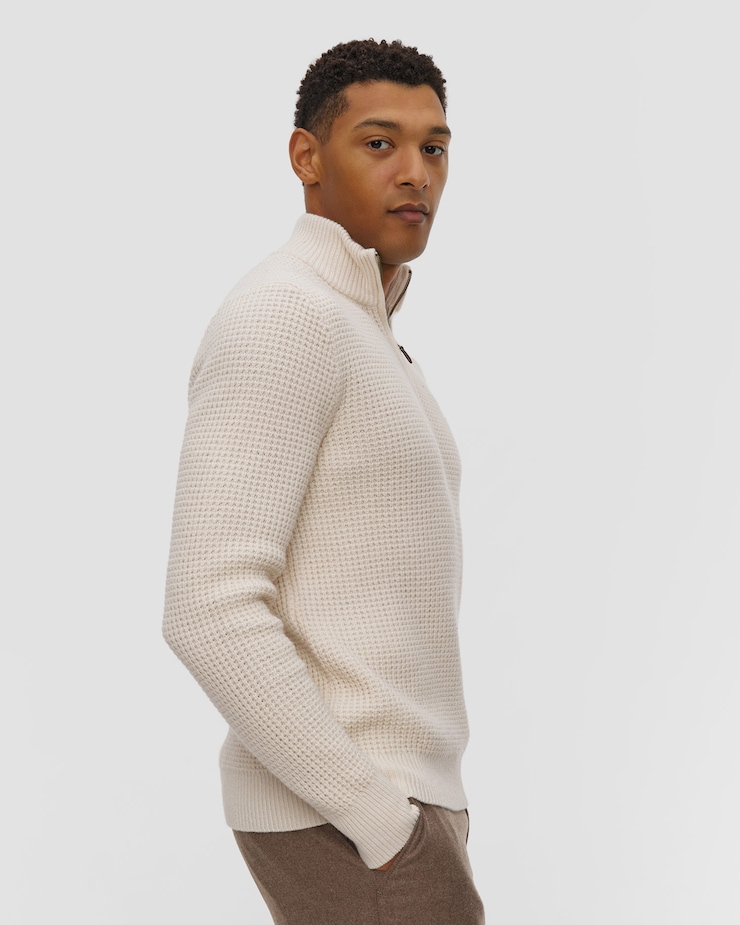 Pánský svetr Polo Ralph Lauren v krémovém barevném provedení