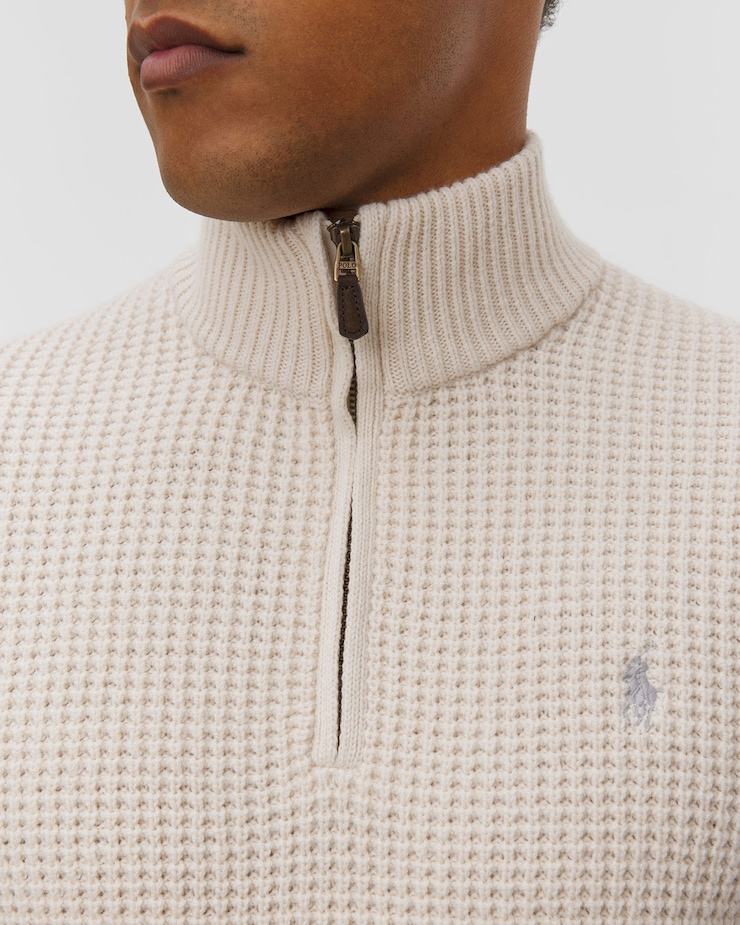 Pánský svetr Polo Ralph Lauren v krémovém barevném provedení
