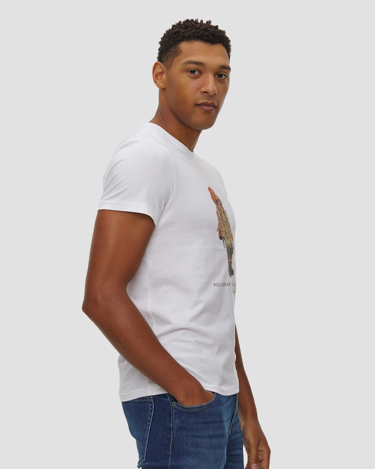 Męski T-shirt z motywem Polo Bear Polo Ralph Lauren