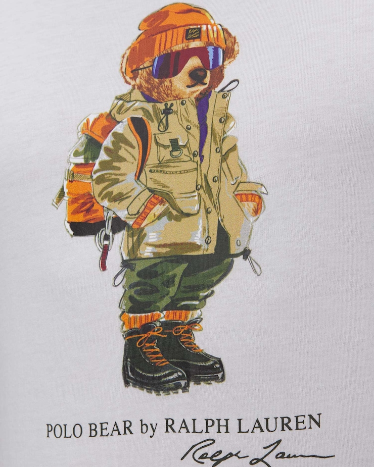 Męski T-shirt z motywem Polo Bear Polo Ralph Lauren