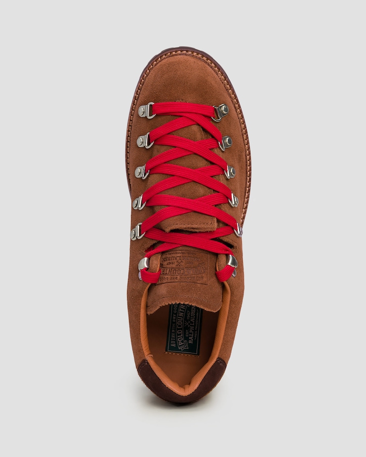 Sneakerși din piele de căprioară pentru bărbați Ralph Lauren Polo Alp