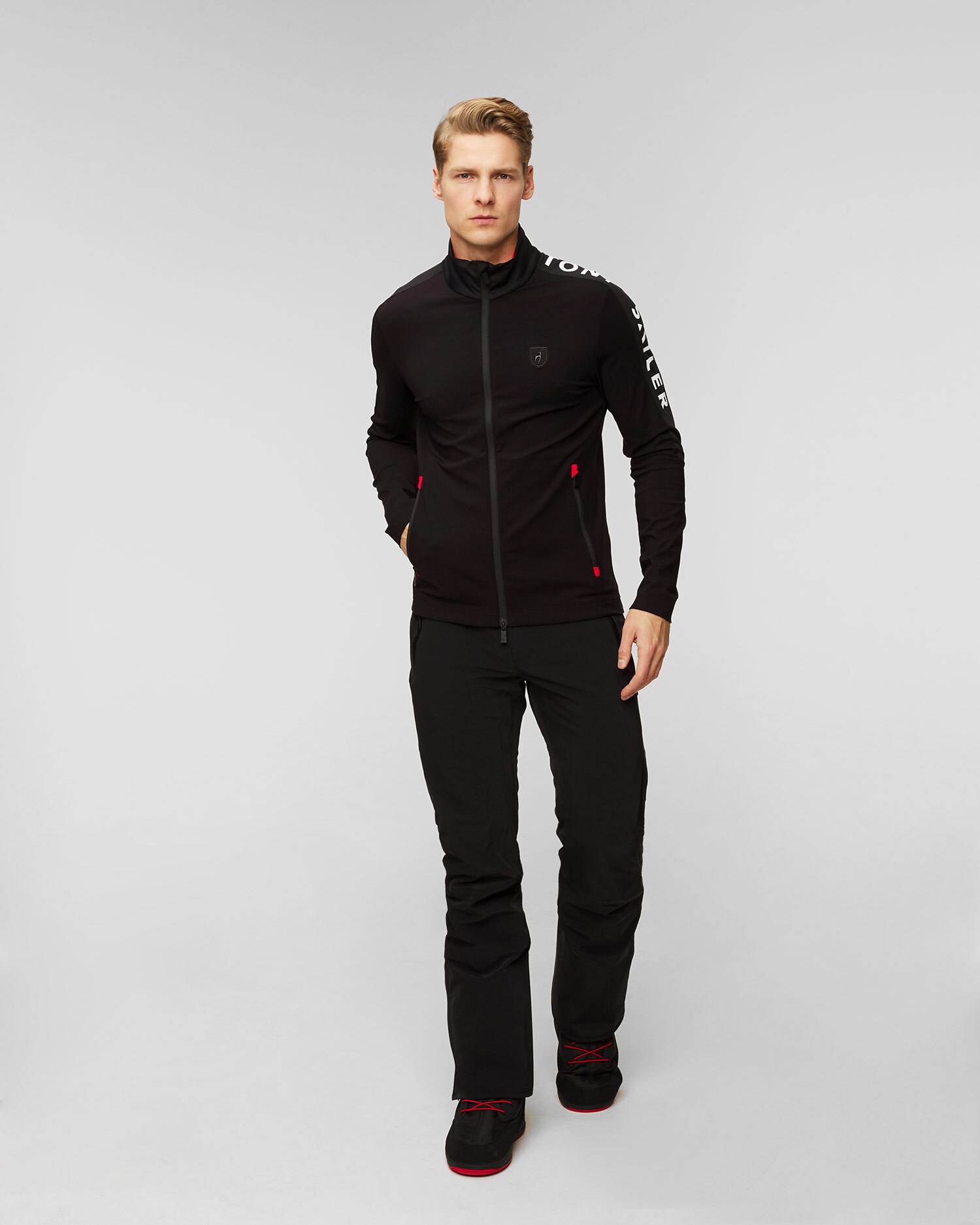 Czarna bluza męska Toni Sailer Denis | S'portofino