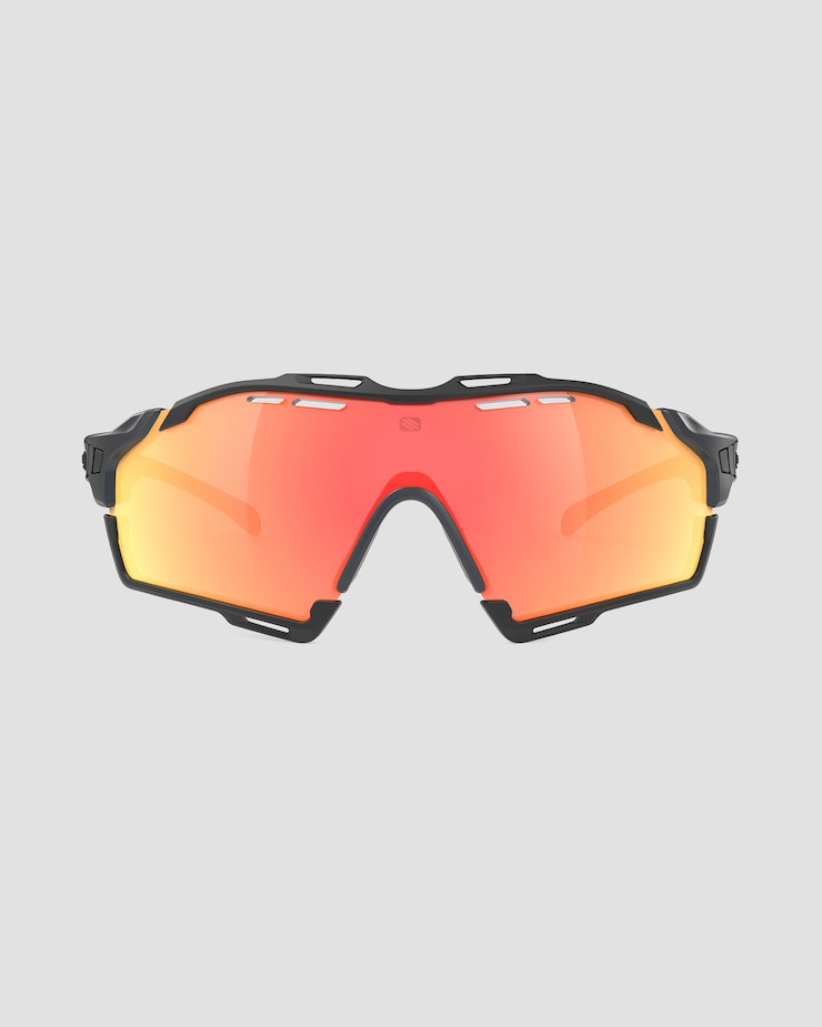 Okulary przeciwsłoneczne Rudy Project Cutline szaro-czarne z soczewkami RP Optics Multilaser Orange