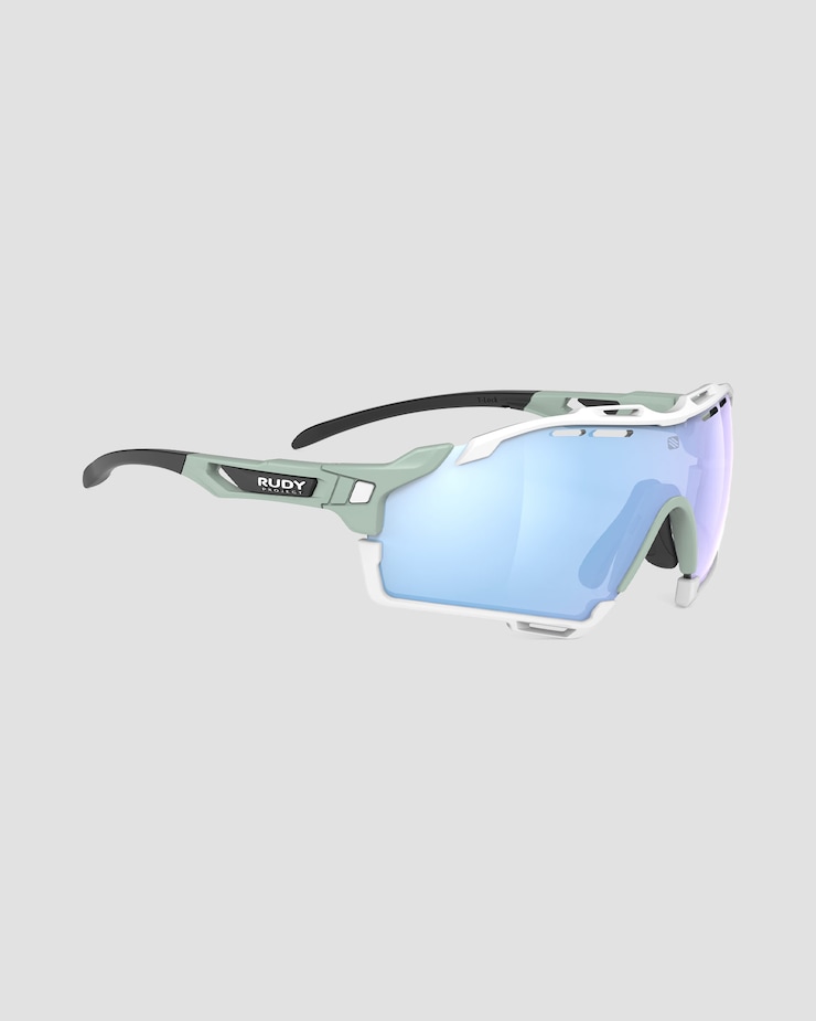 Okulary przeciwsłoneczne Rudy Project Cutline miętowe z soczewkami RP Optics Multilaser Ice