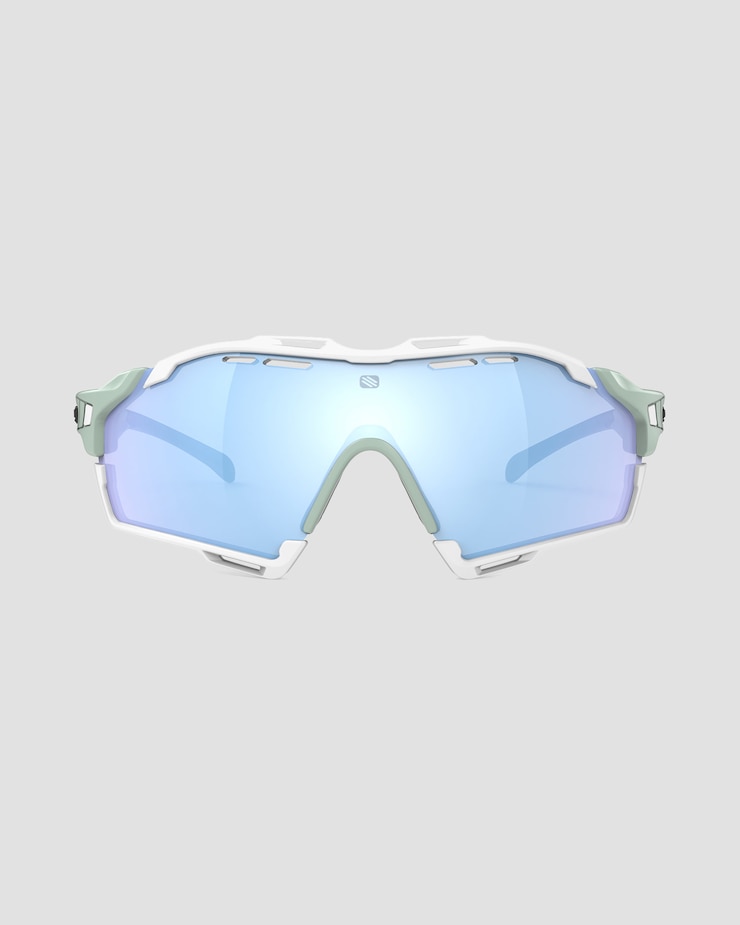 Rudy Project Cutline Sonnenbrille in Mintgrün mit RP Optics Multilaser Ice Glas