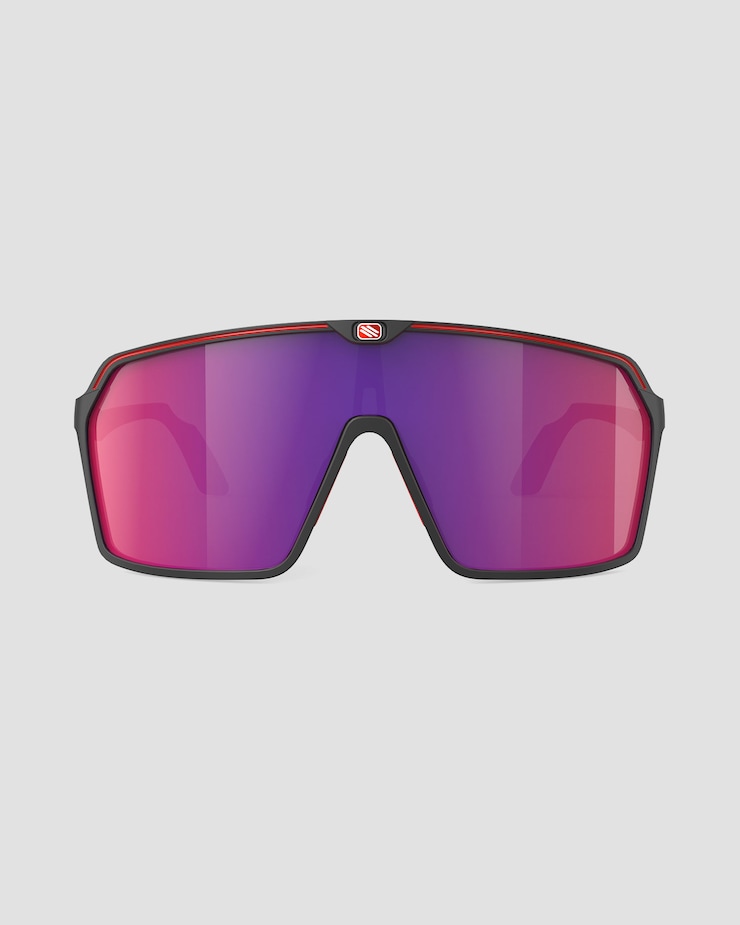 Okulary przeciwsłoneczne Rudy Project Spinshield czarne z soczewką RP Optics Multilaser Red
