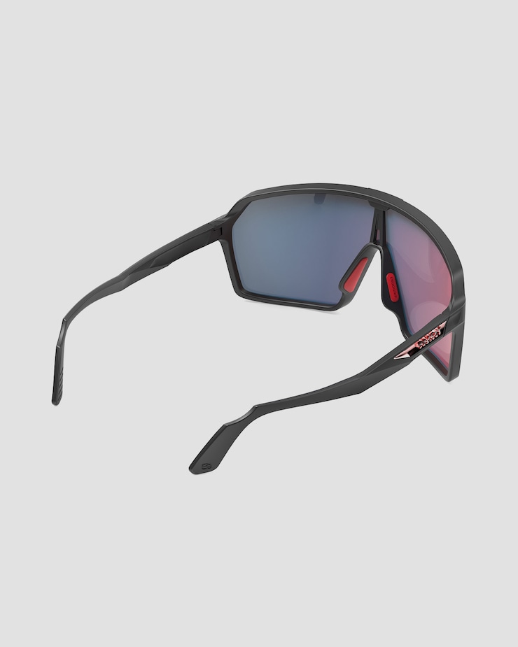 Okulary przeciwsłoneczne Rudy Project Spinshield czarne z soczewką RP Optics Multilaser Red