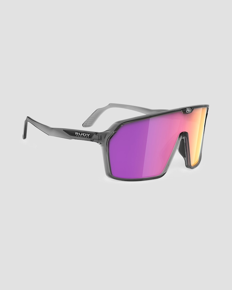 Okulary przeciwsłoneczne Rudy Project Spinshield szare z soczewką RP Optics Multilaser Sunset