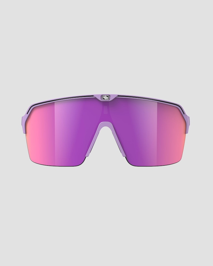 Okulary przeciwsłoneczne Rudy Project Spinshield Air fioletowe z soczewką RP Optics Multilaser Sunset
