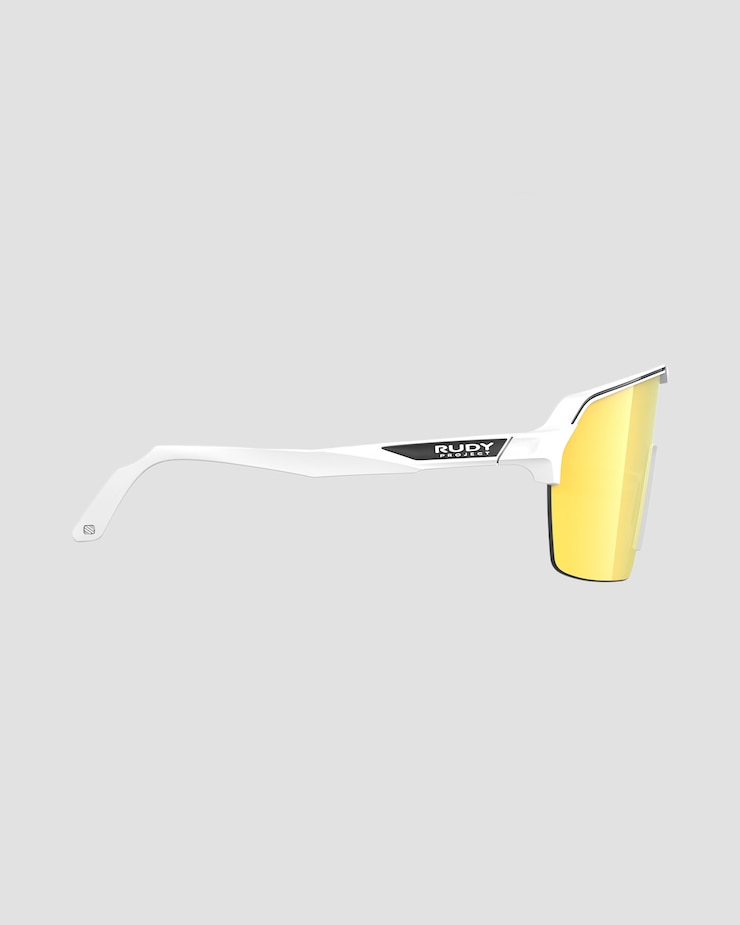 Okulary przeciwsłoneczne Rudy Project Spinshield Air białe z soczewką RP Optics Multilaser Gold