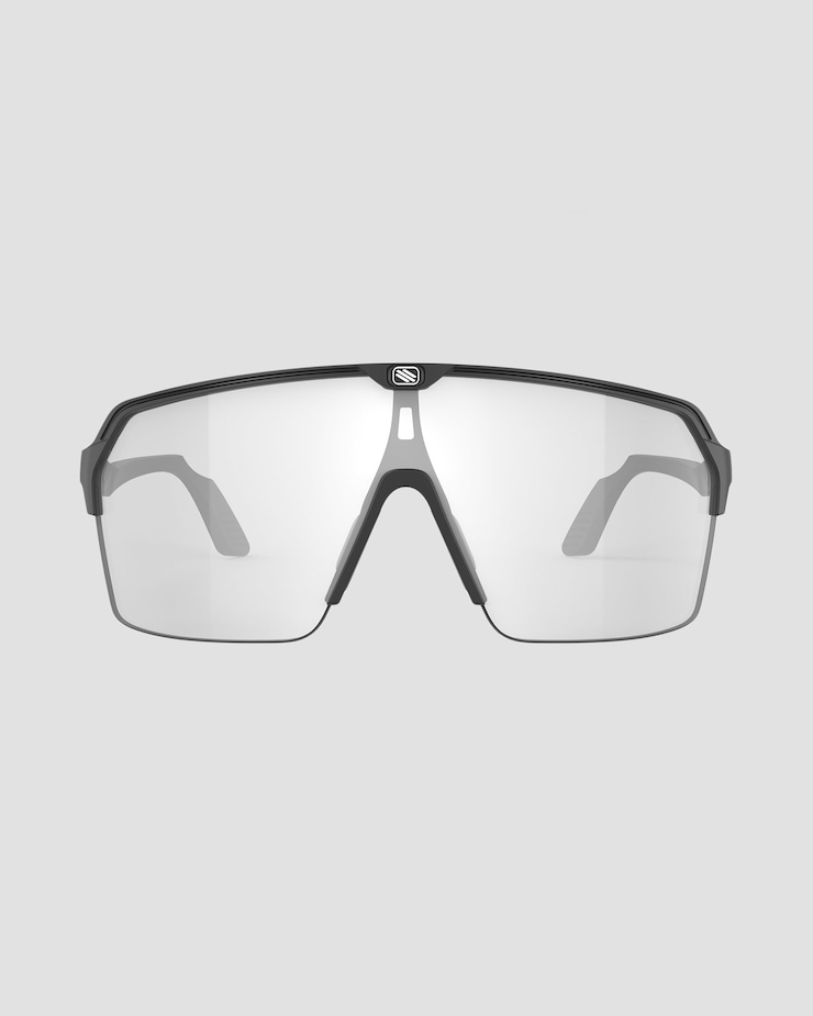 Ochelari fotochromatici Rudy Project Spinshield Air negri cu lentilă ImpactX™ Photochromic 2 Laser Black