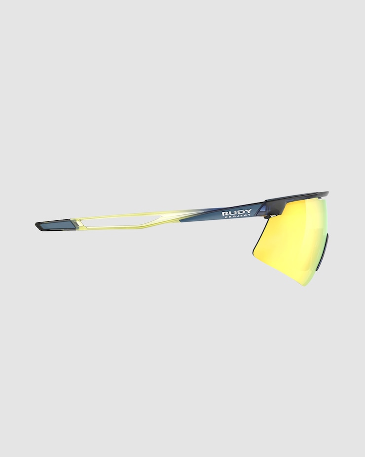 Okulary przeciwsłoneczne Rudy Project Turbolence czarno-żółte z soczewkami RP Optics Multilaser Yellow + akcesoria