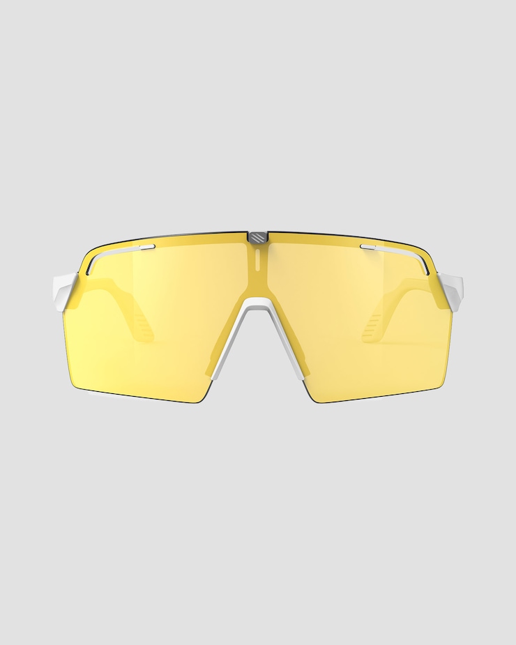 Ochelari de soare Rudy Project Spinshield Pro alba cu lentilă RP Optics Multilaser Yellow
