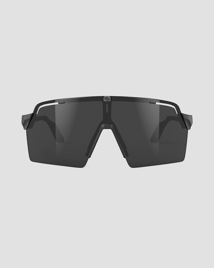 Lunettes de soleil Rudy Project Spinshield Pro noires avec verre RP Optics Smoke Black
