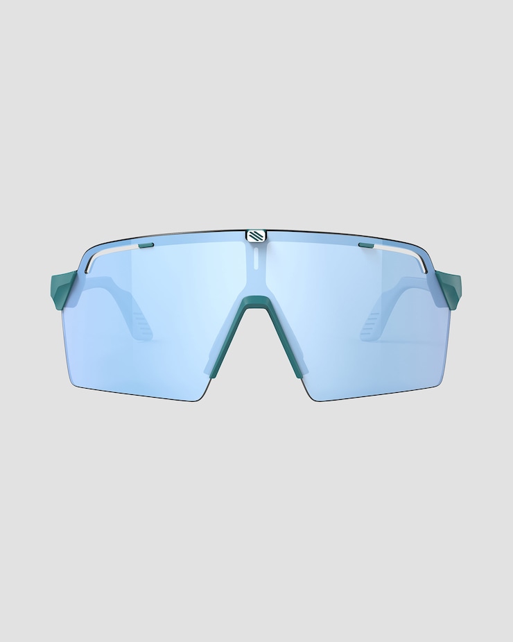 Ochelari de soare Rudy Project Spinshield Pro verzi-albi cu lentilă RP Optics Multilaser Ice