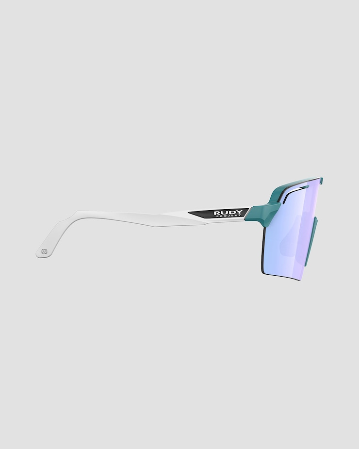 Ochelari de soare Rudy Project Spinshield Pro verzi-albi cu lentilă RP Optics Multilaser Ice