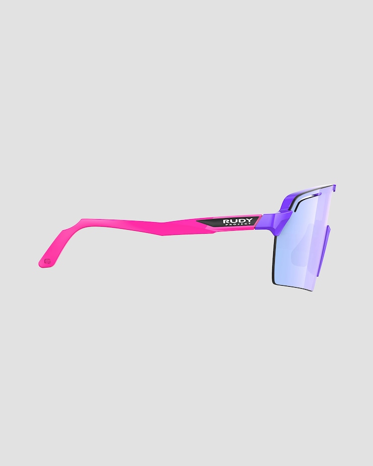 Okulary przeciwsłoneczne Rudy Project Spinshield Pro 40th Anniversary fioletowo-rózowe z soczewką RP Optics Multilaser Ice
