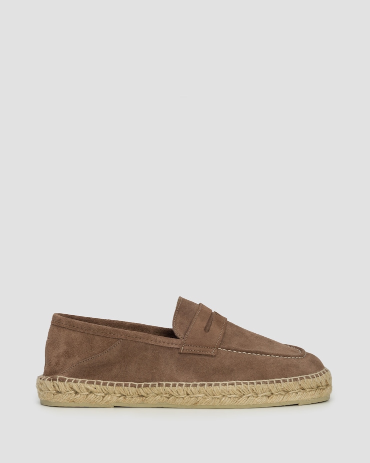 Loafers in camoscio da uomo Manebi Hamptons Loafers Espadrilles