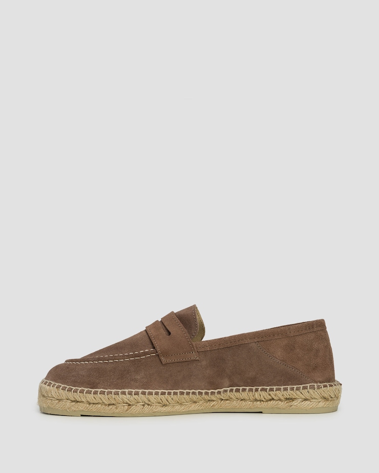 Loafers in camoscio da uomo Manebi Hamptons Loafers Espadrilles