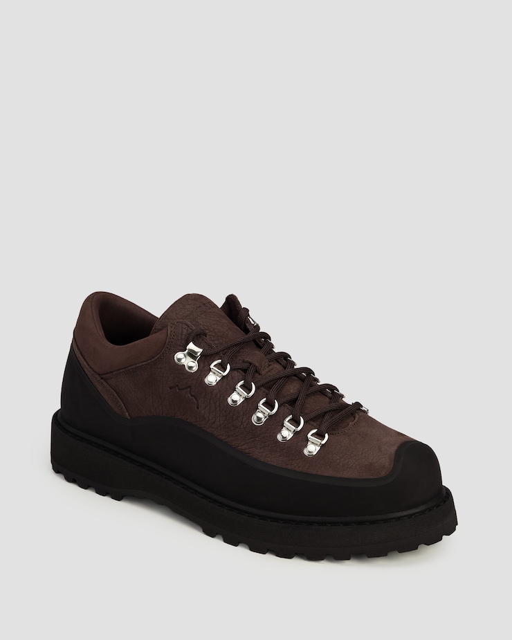 Chaussures en cuir pour hommes Diemme Cornaro Gomma, Couleur: Brązowy