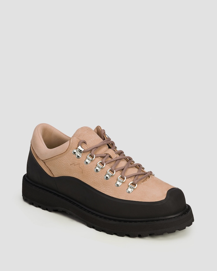 Chaussures en cuir pour hommes Diemme Cornaro Gomma, Couleur: Beżowy