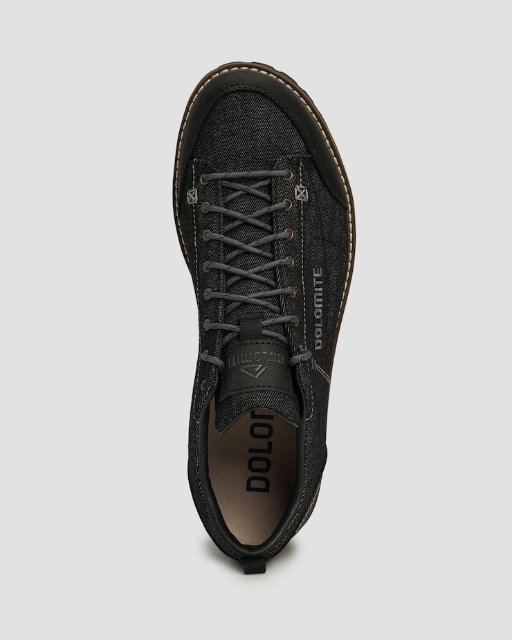 Buty miejskie męskie Dolomite 54 Low Denim czarne