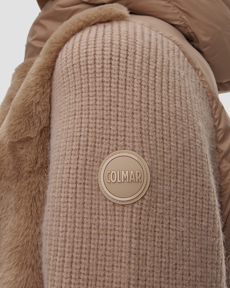 Colmar Ladies Hybrid Faux Fur Jacket Damen-Hybridjacke