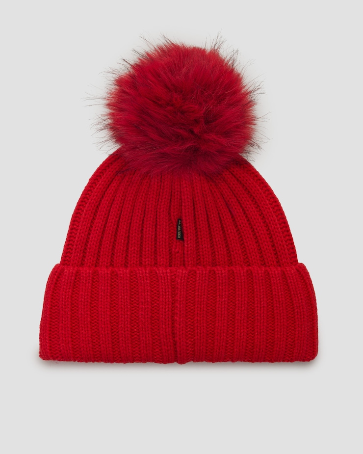 Bonnet en laine pour femmes Goldbergh UNA rouge