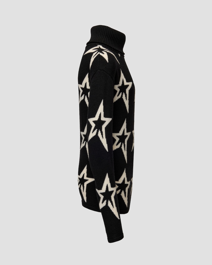 Pulover pentru copii din lână merino Star Dust Perfect Moment