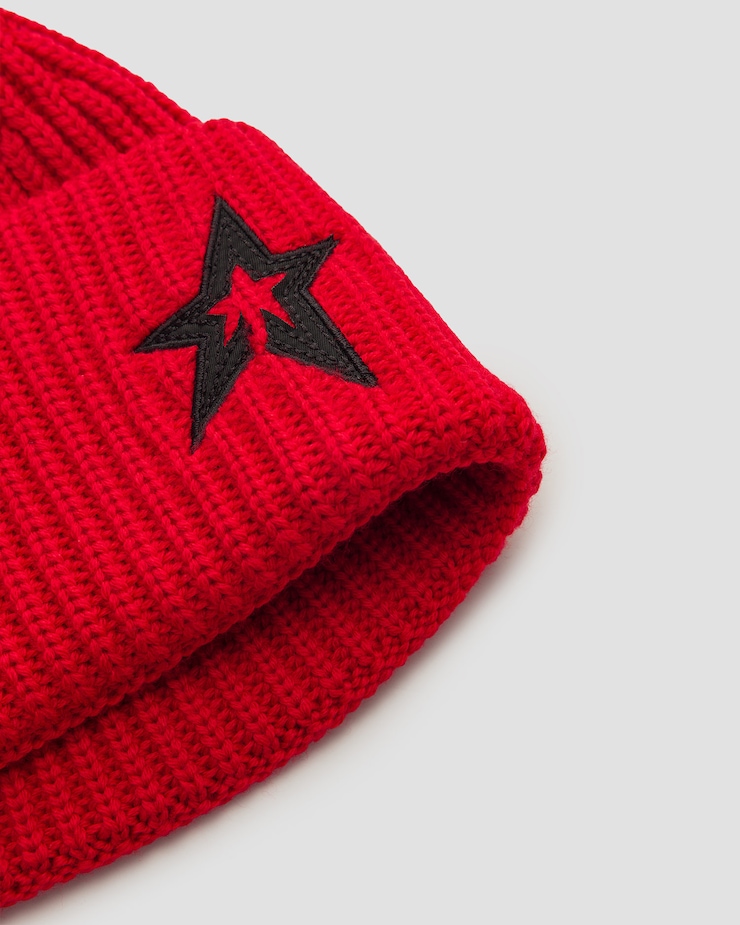 Women's wool hat Star Patch Beanie Perfect Moment