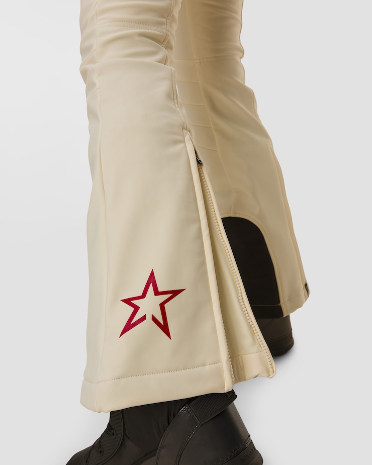 Pantaloni bianchi da sci da donna Perfect Moment Aurora Hw Ski Pant
