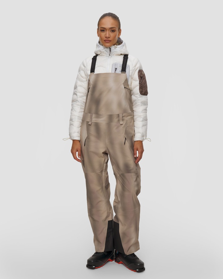 Women's ski trousers Peak Performance Edge Hipe 3L Aop Shell Bib Pants