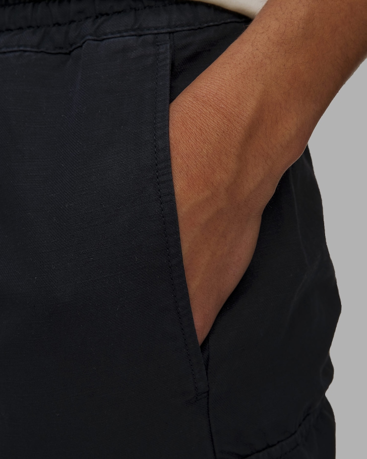 Pánské kalhoty C.P. Company Cotton/Linen Loose Pants v Tmavě Modré Barvě