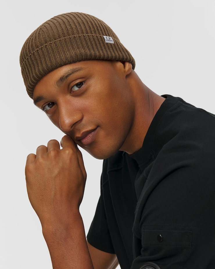 Bonnet en laine pour hommes C.P. Company