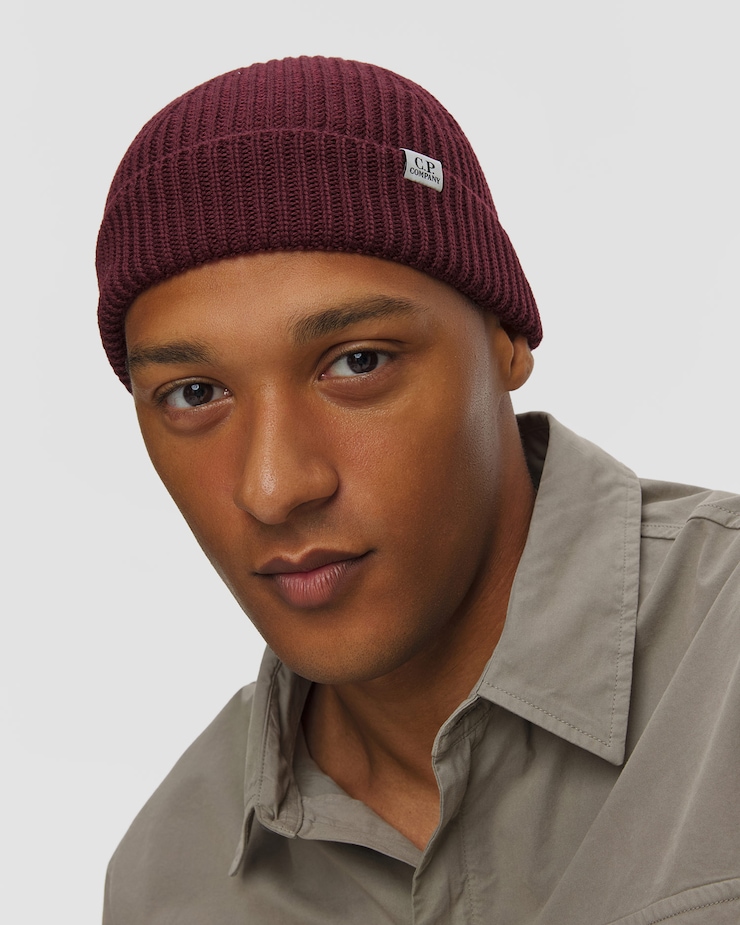 Bonnet en laine pour hommes C.P. Company