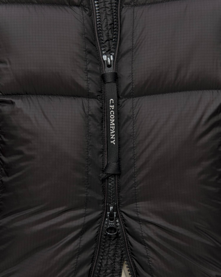 Męska kurtka hybrydowa z kapturem C.P. Company Extrafine Merino Wool Mixed Goggle