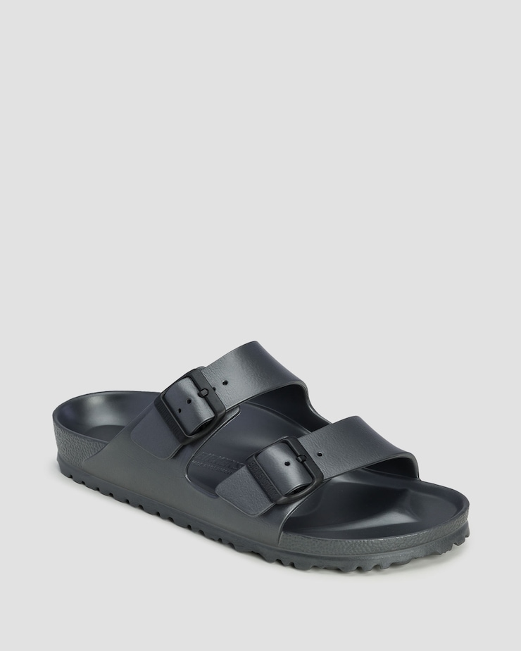 Ciabatte grigio scuro da donna Birkenstock Arizona Eva Narrow
