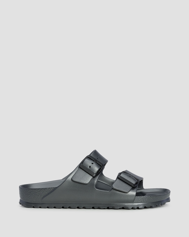 Ciabatte grigio scuro da donna Birkenstock Arizona Eva Narrow