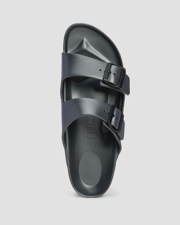 Ciabatte grigio scuro da donna Birkenstock Arizona Eva Narrow